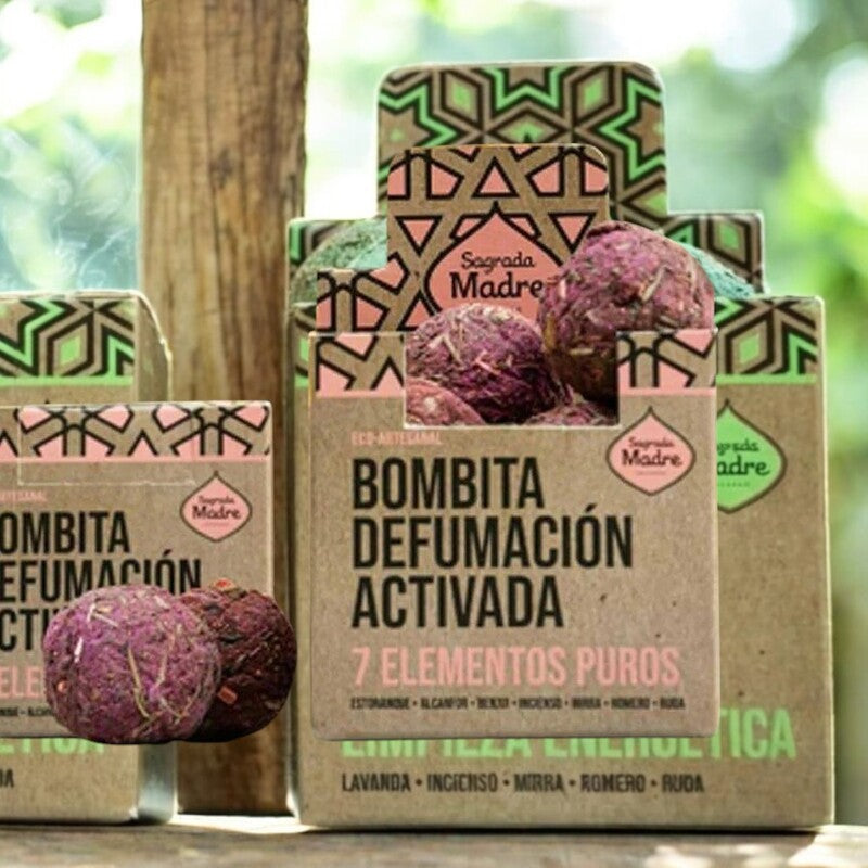 Bombitas Defumación Activada 7 Elementos Puros