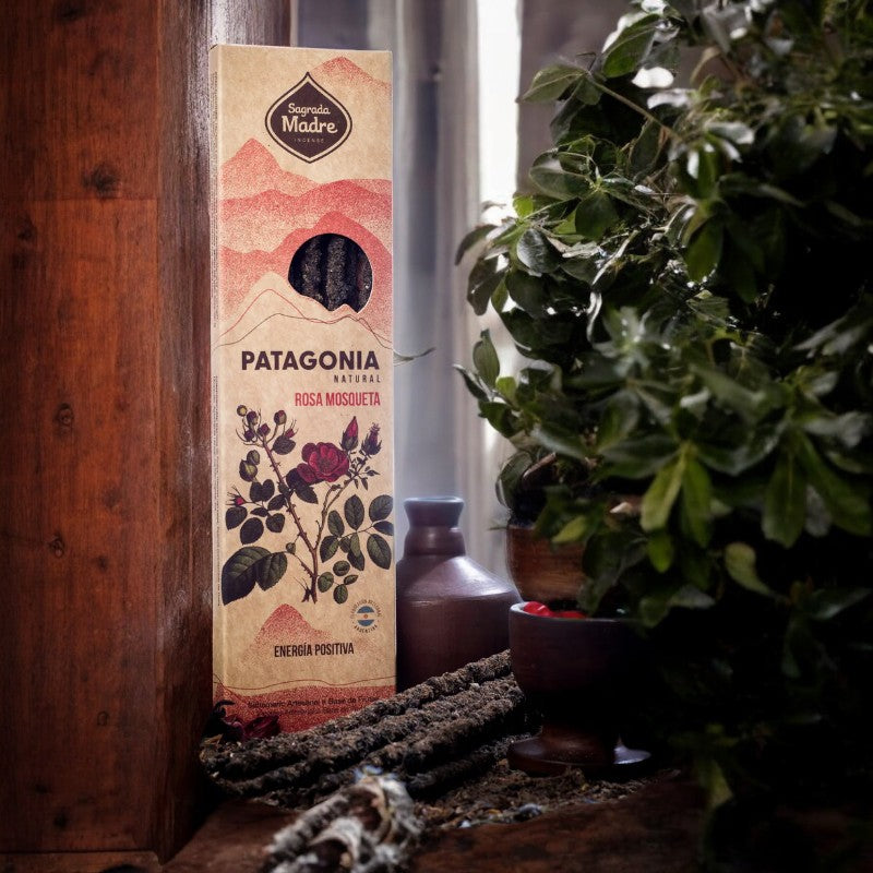 Sahumerio Patagonia Rosa Mosqueta