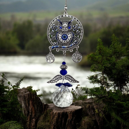 Adorno Atrapasol Prisma Cristal