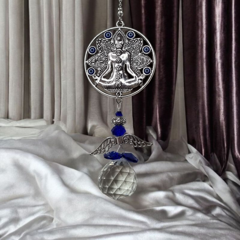 Adorno Atrapasol Prisma Cristal