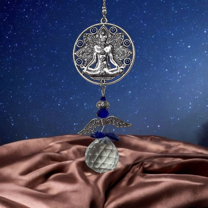 Adorno Atrapasol Prisma Cristal