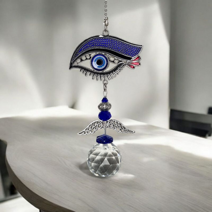 Adorno Atrapasol Prisma Cristal