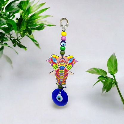 Adorno Decorativo Pared Madera Ojo Turco