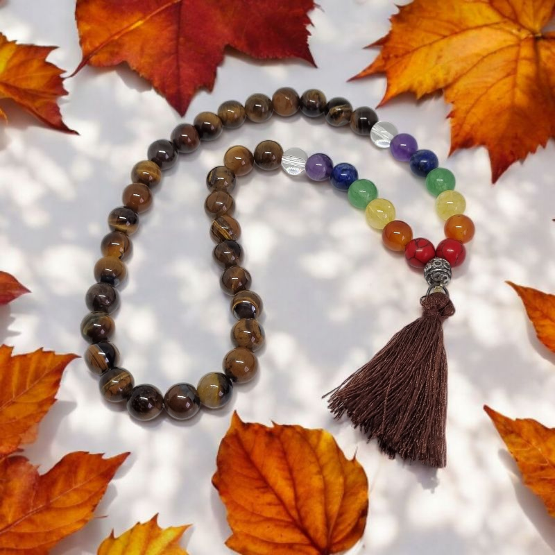 Japa Mala Piedras Naturales 45 Cuentas