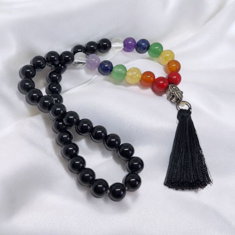 Japa Mala Piedras Naturales 45 Cuentas