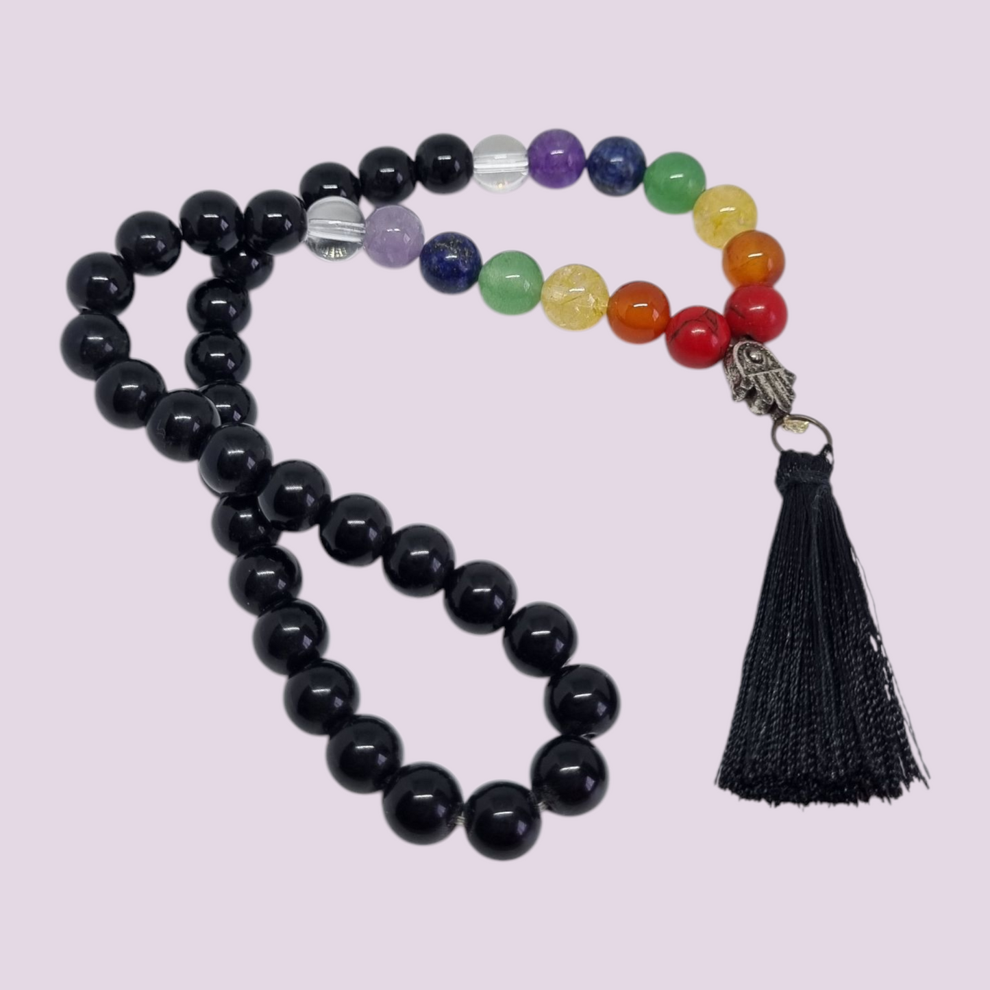 Japa Mala Piedras Naturales 45 Cuentas