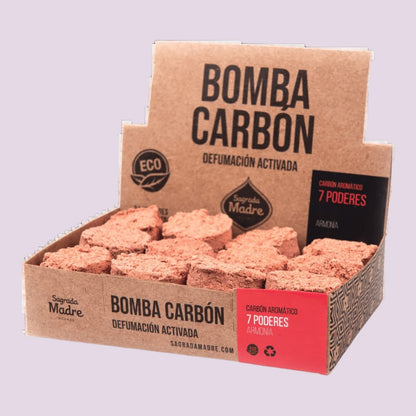 Bomba Carbón Sahumerio 7 Poderes