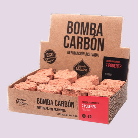 Bomba Carbón Sahumerio 7 Poderes