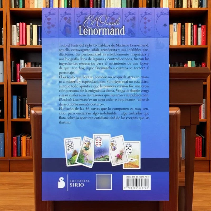 Título: El oráculo Lenormand (Libro+cartas)