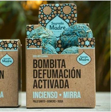 Bombitas Defumación Activada Incienso y Mirra