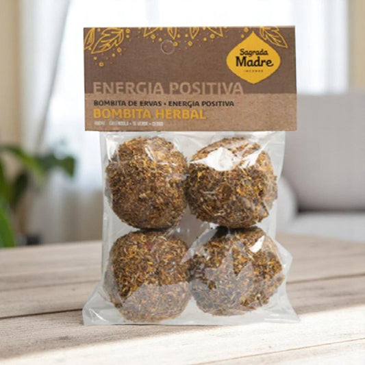 Bolsita Bombitas Herbales x4 Energía Positiva