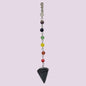 Pendulo Piedras con 7 chakras