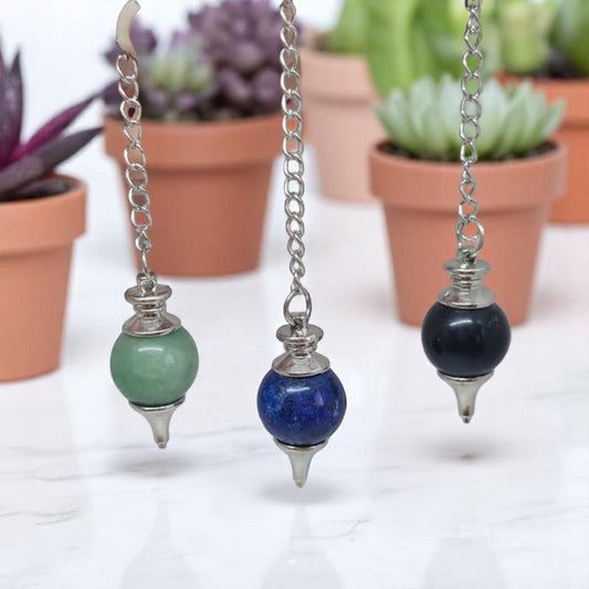 Péndulo Piedra y punta Metálica