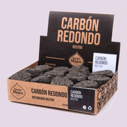 Carbón Vegetal Redondo Neutro