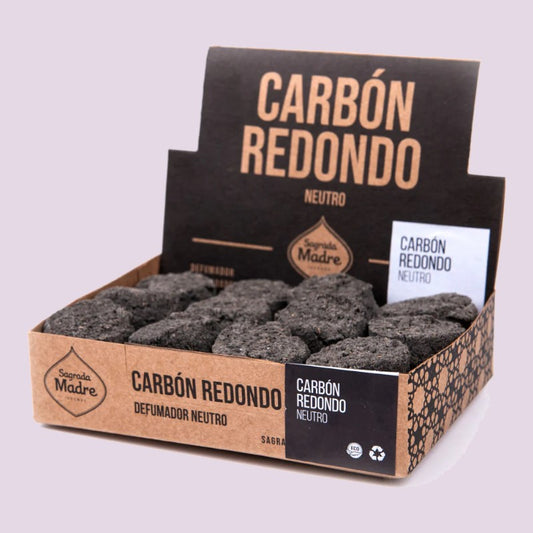 Carbón Vegetal Redondo Neutro