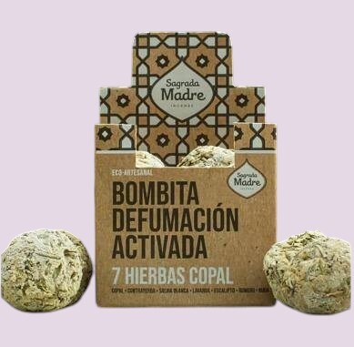 Bombitas Defumación Activada 7 Hierbas Copal