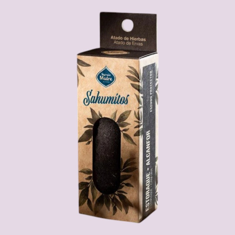Sahumito de Estoraque y Alcanfor
