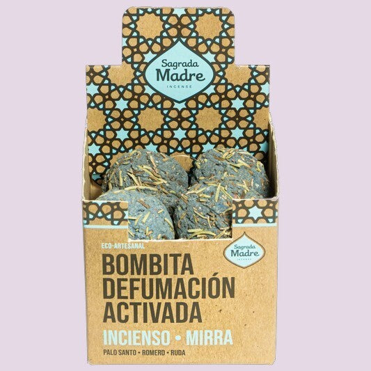 Bombitas Defumación Activada Incienso y Mirra