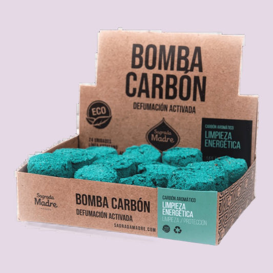 Bomba Carbón Sahumerio Limpieza Energética