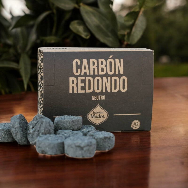 Carbón Vegetal Redondo Neutro