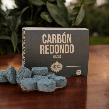 Carbón Vegetal Redondo Neutro